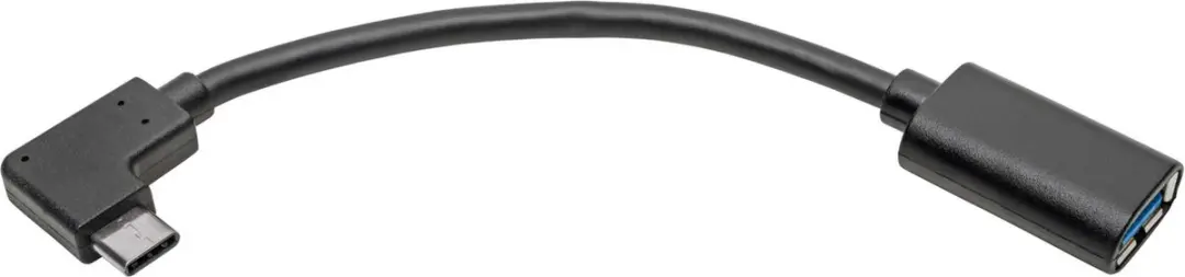 Tripp Lite U428-06N-F-CRA USB-C naar USB-A Adapter - 5 Gbps - Zwart