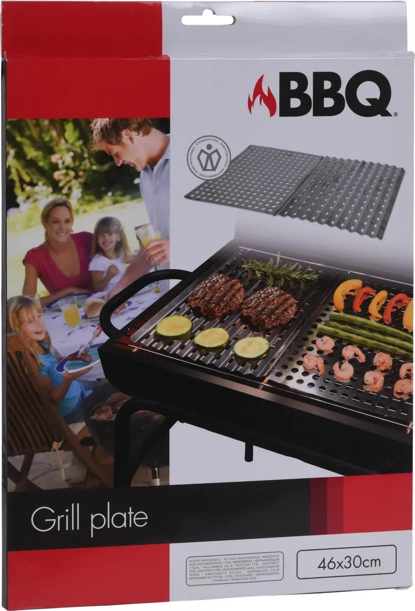 BBQ RVS Grillplaten