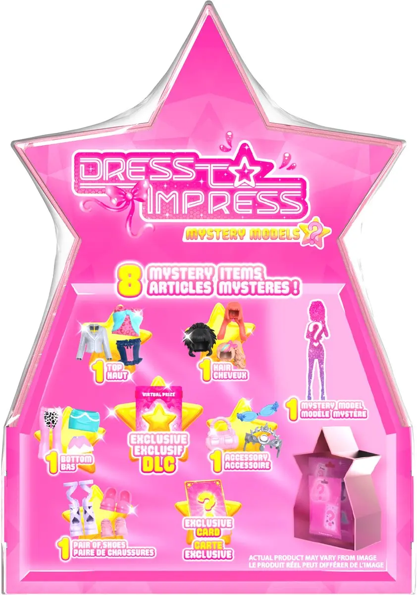 OttoSimon Roblox Dress To Impress Mystery Pop - Meerkleurig