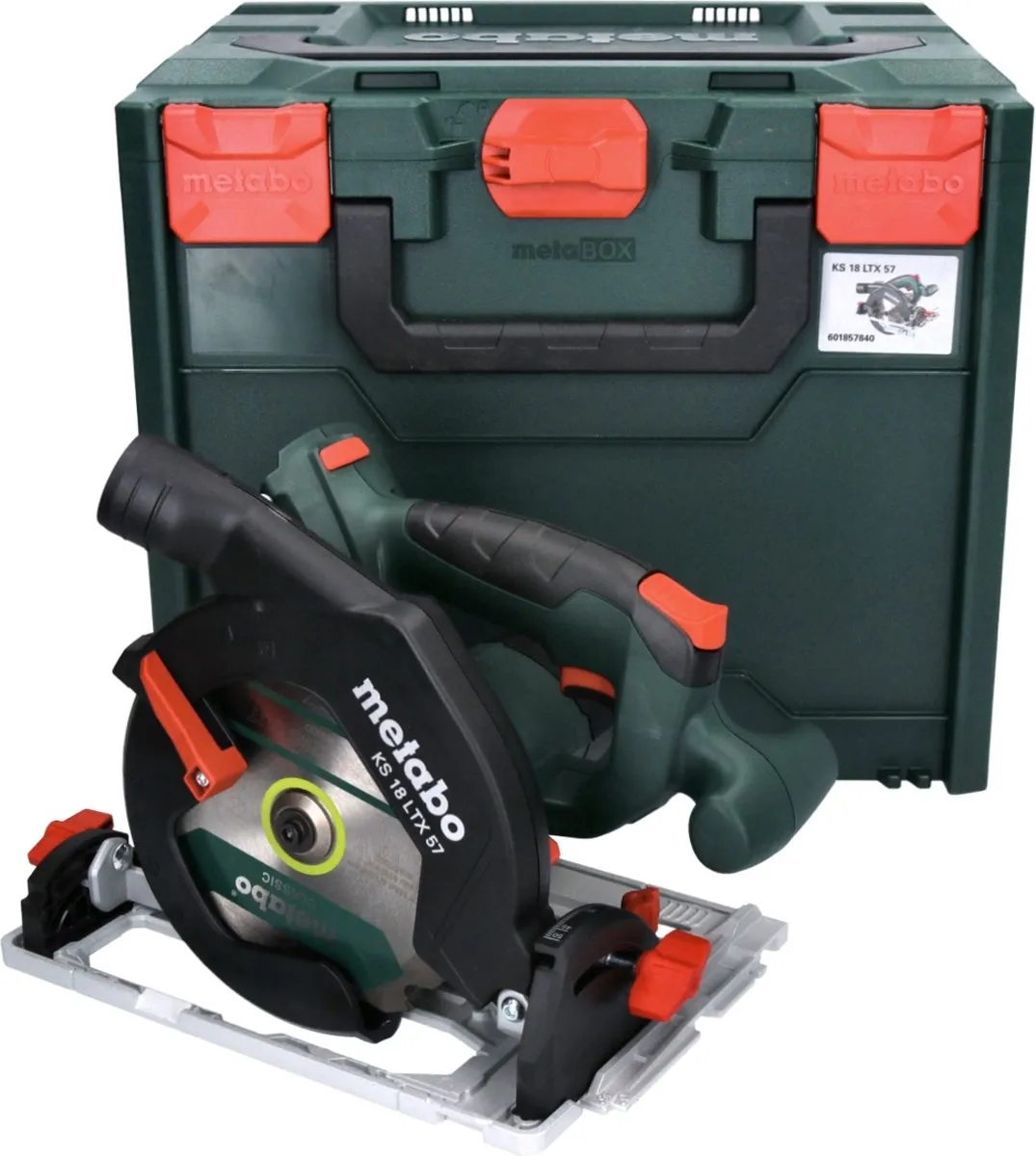 Metabo KSA 18 LTX 57 Cirkelzaagmachine 165mm - MetaL