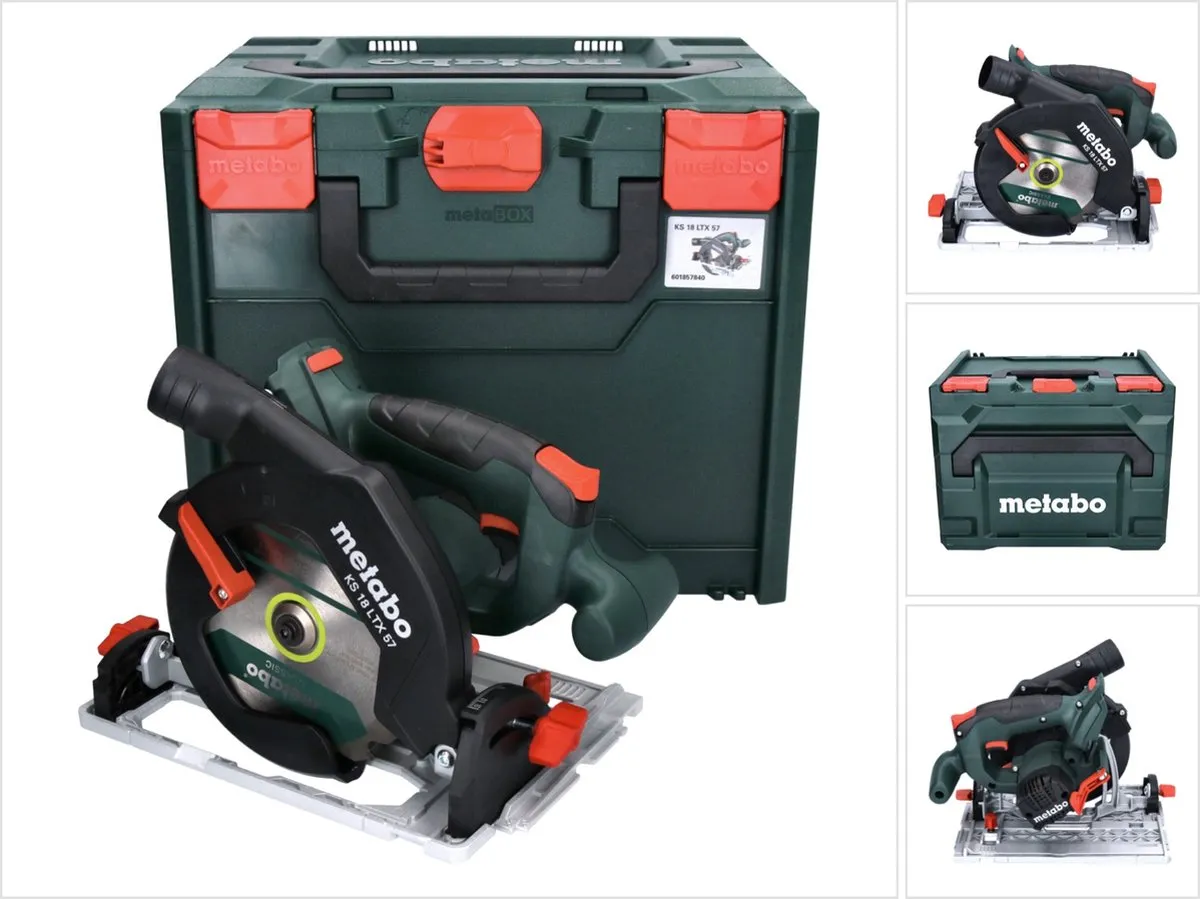 Metabo KSA 18 LTX 57 Cirkelzaagmachine 165mm - MetaL