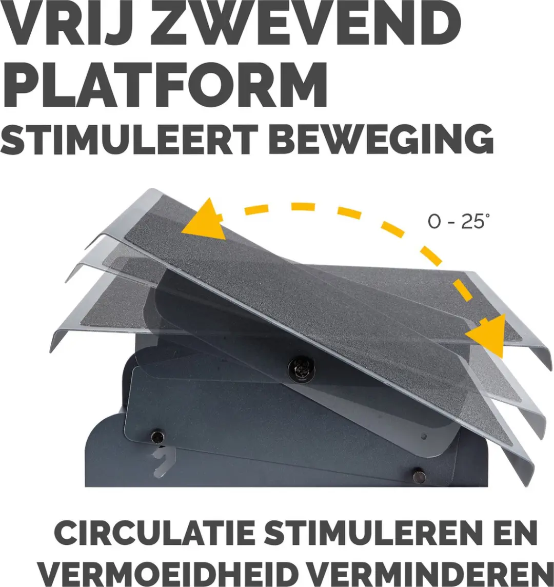 Fellowes Pro Series Voetensteun - Zwart