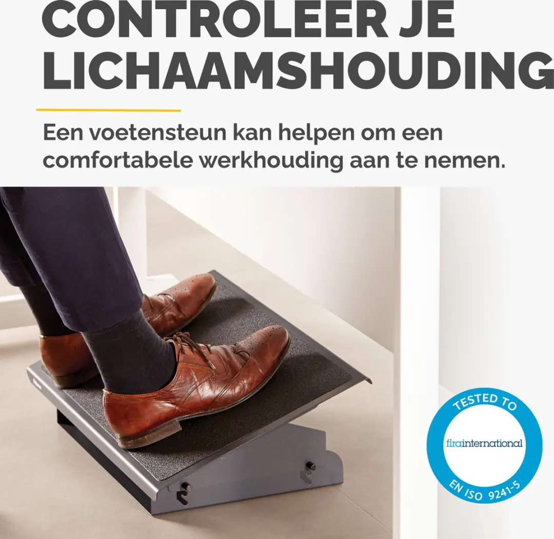 Fellowes Pro Series Voetensteun - Zwart