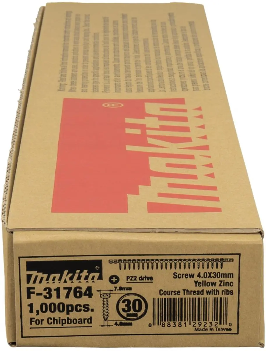 Makita F-31764 Schroeflint Spaanplaat 4x30mm