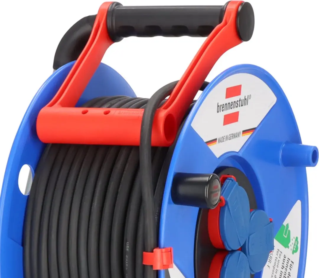 Brennenstuhl Garant IP44 Kabelhaspel 50m - 3520W - Blauw