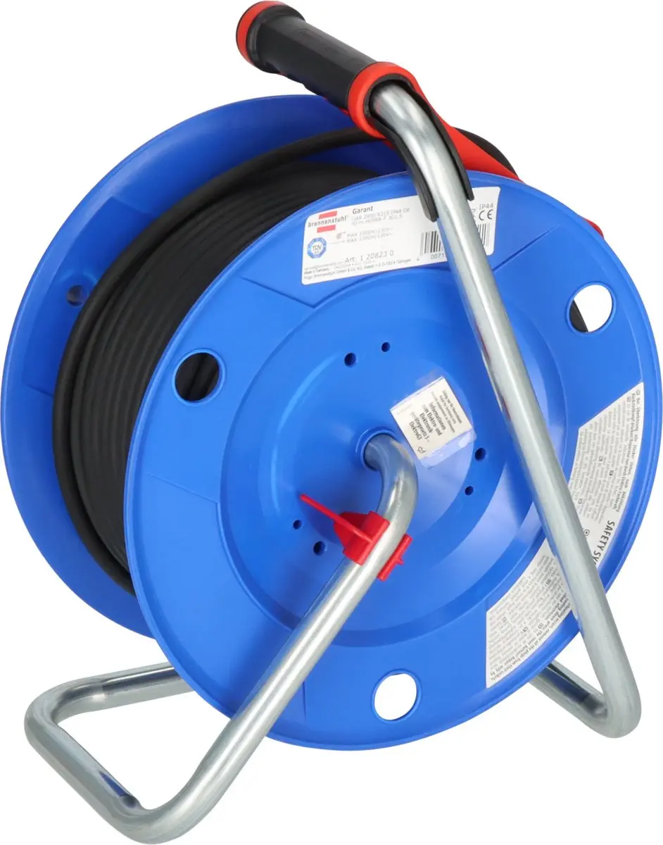 Brennenstuhl Garant IP44 Kabelhaspel 50m - 3520W - Blauw