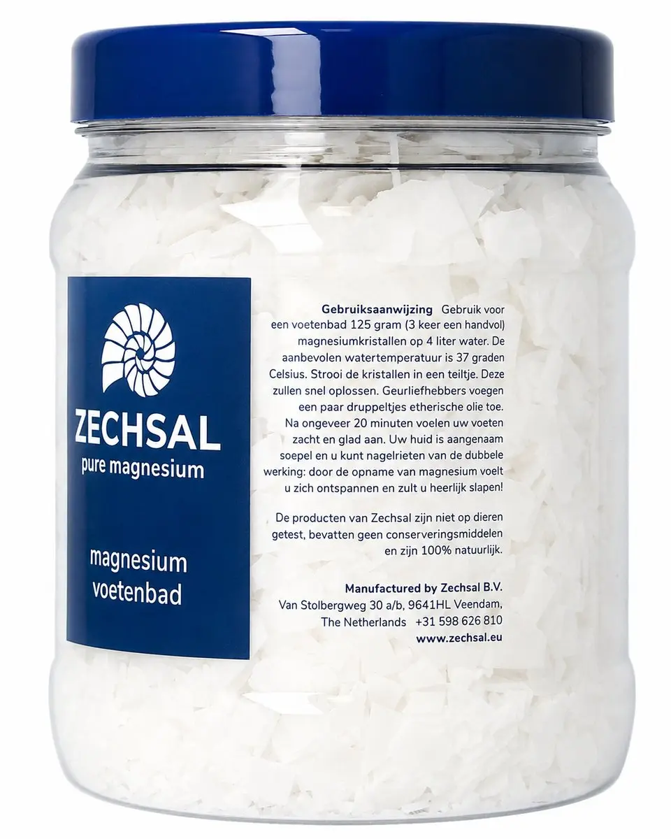 Zechsal Magnesium Voetenbad 750g