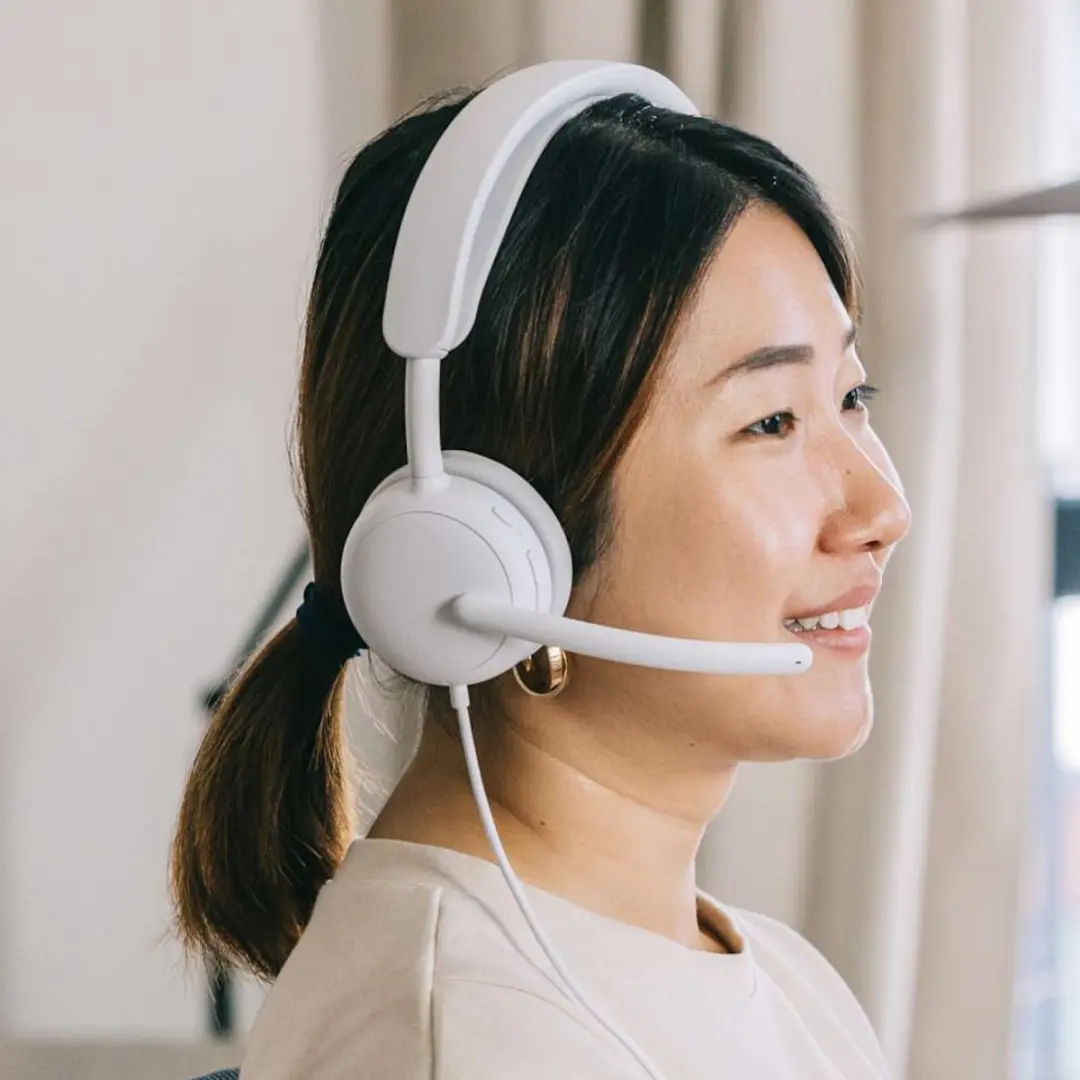 Logitech Zone Wired 2 Headset - Wit - afbeelding 3 van 6