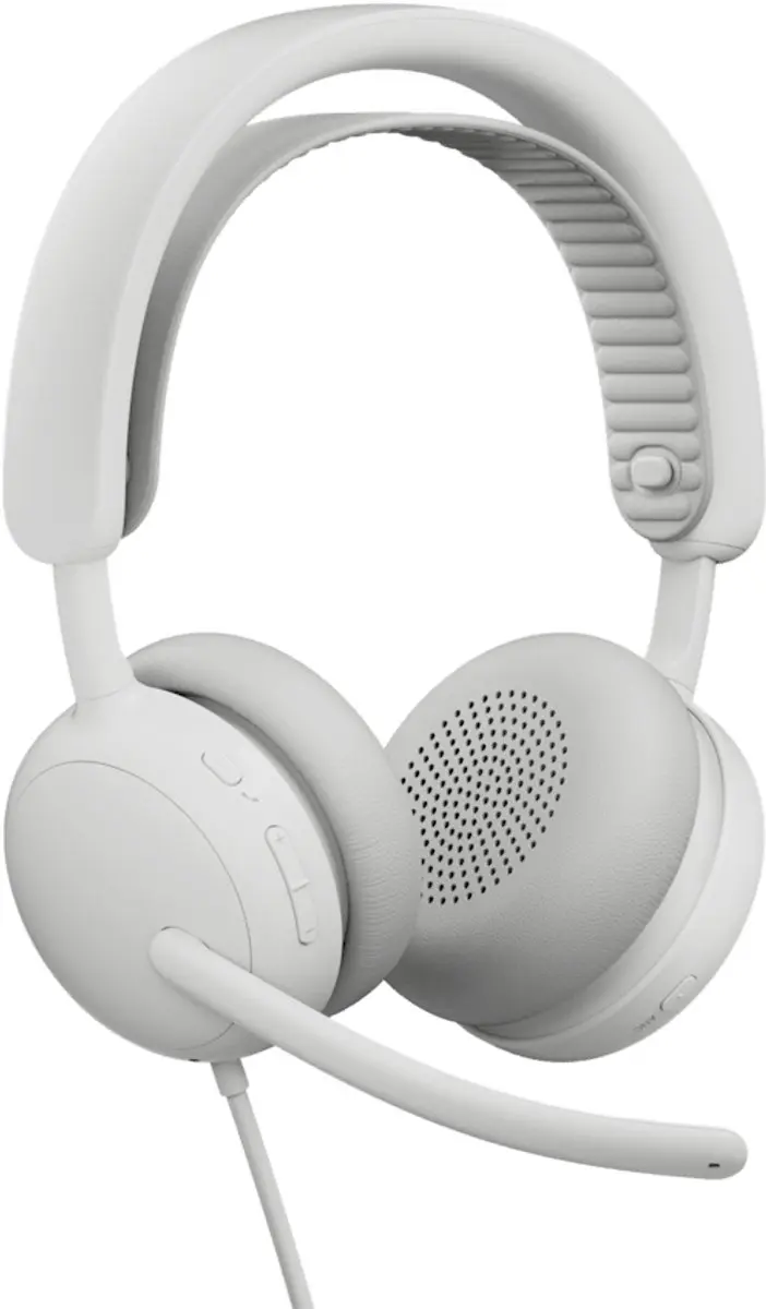 Logitech Zone Wired 2 Headset - Wit - afbeelding 5 van 6