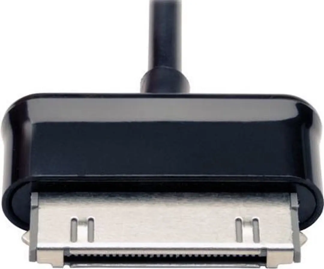 Tripp Lite U054-06N Tussenstuk USB A 30-pin Samsung - Zwart