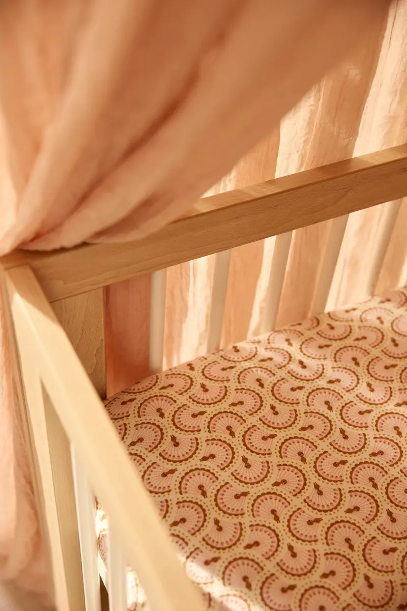 Jollein Hoeslaken Jersey 60x120cm Soft Plumes