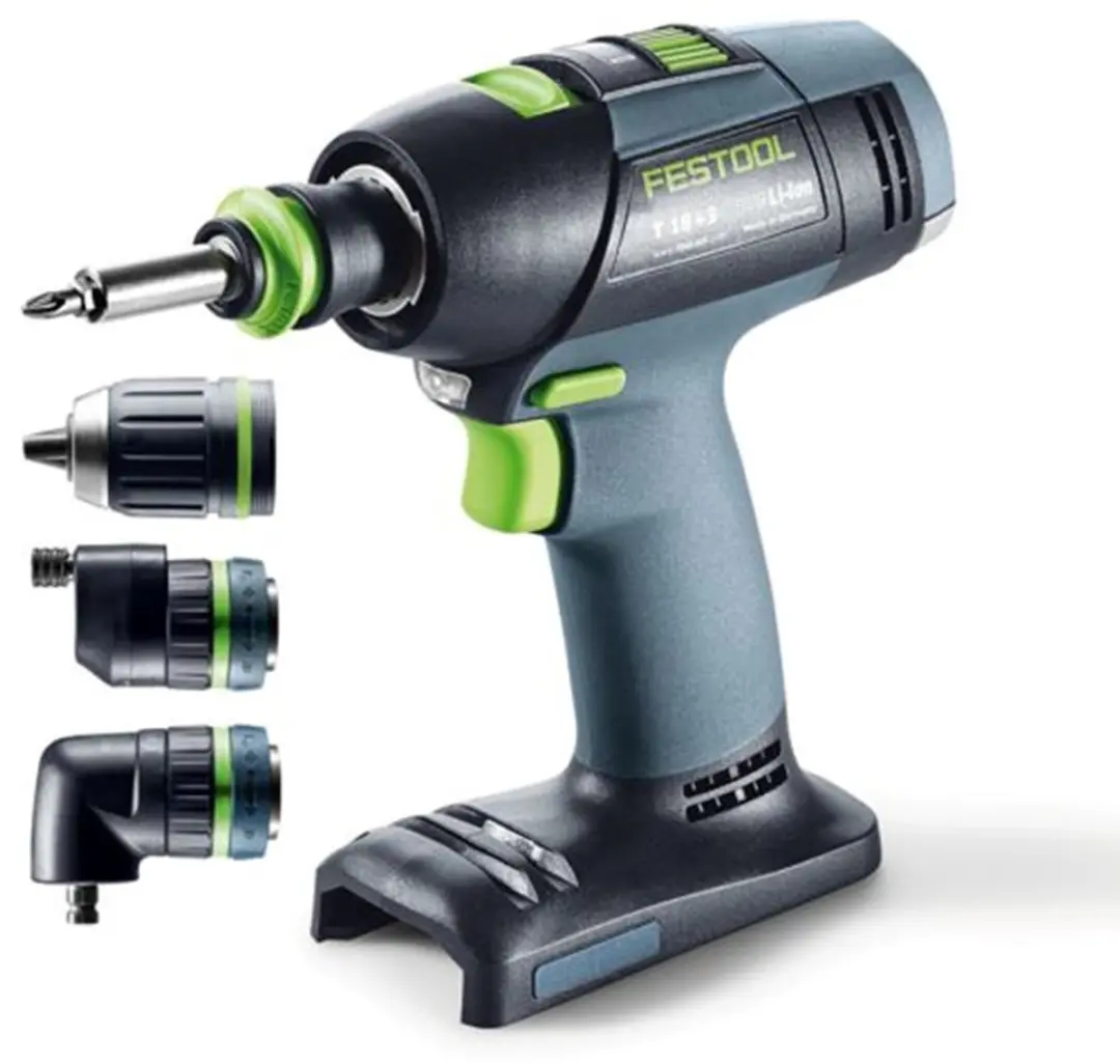 Festool T18+3 Basic-Set Accu Schroefboormachine 18V