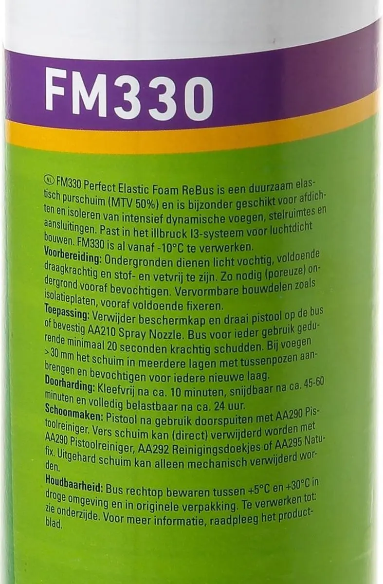 Illbruck FM330 Elastisch Purschuim 880ml