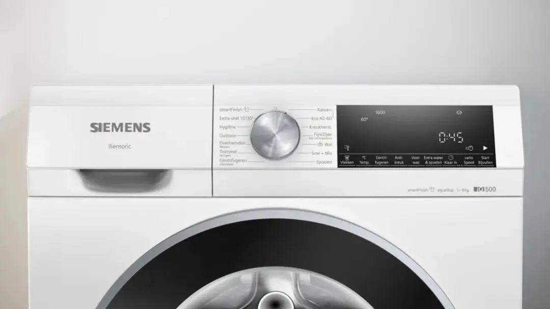 Siemens iQ500 WG46G2ZWNL Wasmachine - 9 kg 1600 RPM Wit - afbeelding 6 van 6