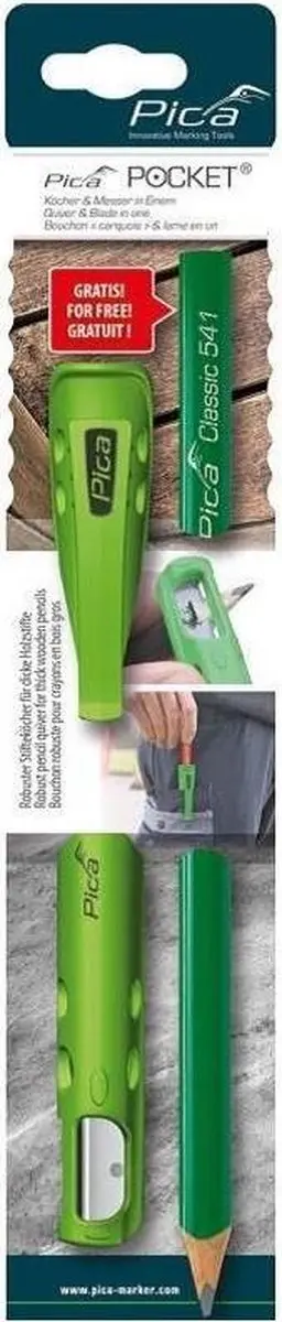 Pica Metselaarspotloodhouder Grafiet 24cm