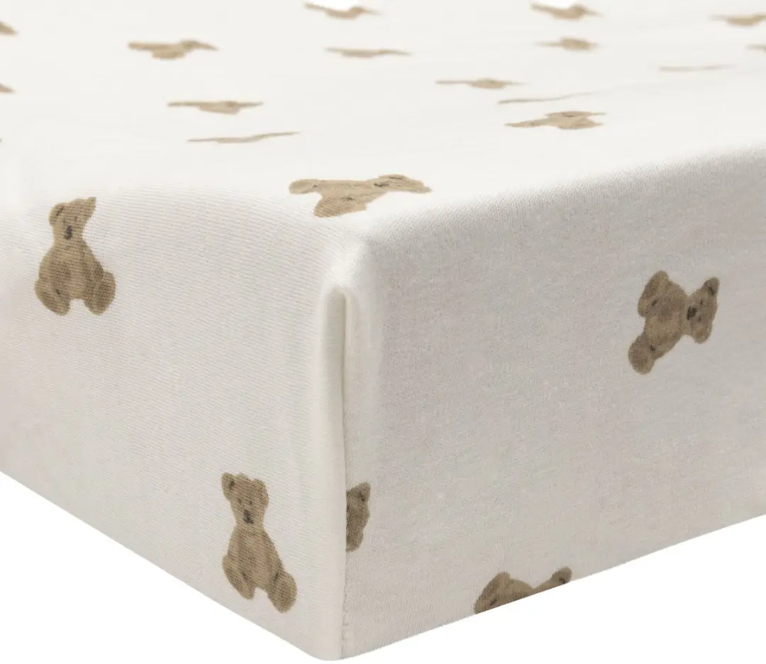 Jollein Aankleedkussenhoes Jersey 50x70cm Mini Teddy Bear