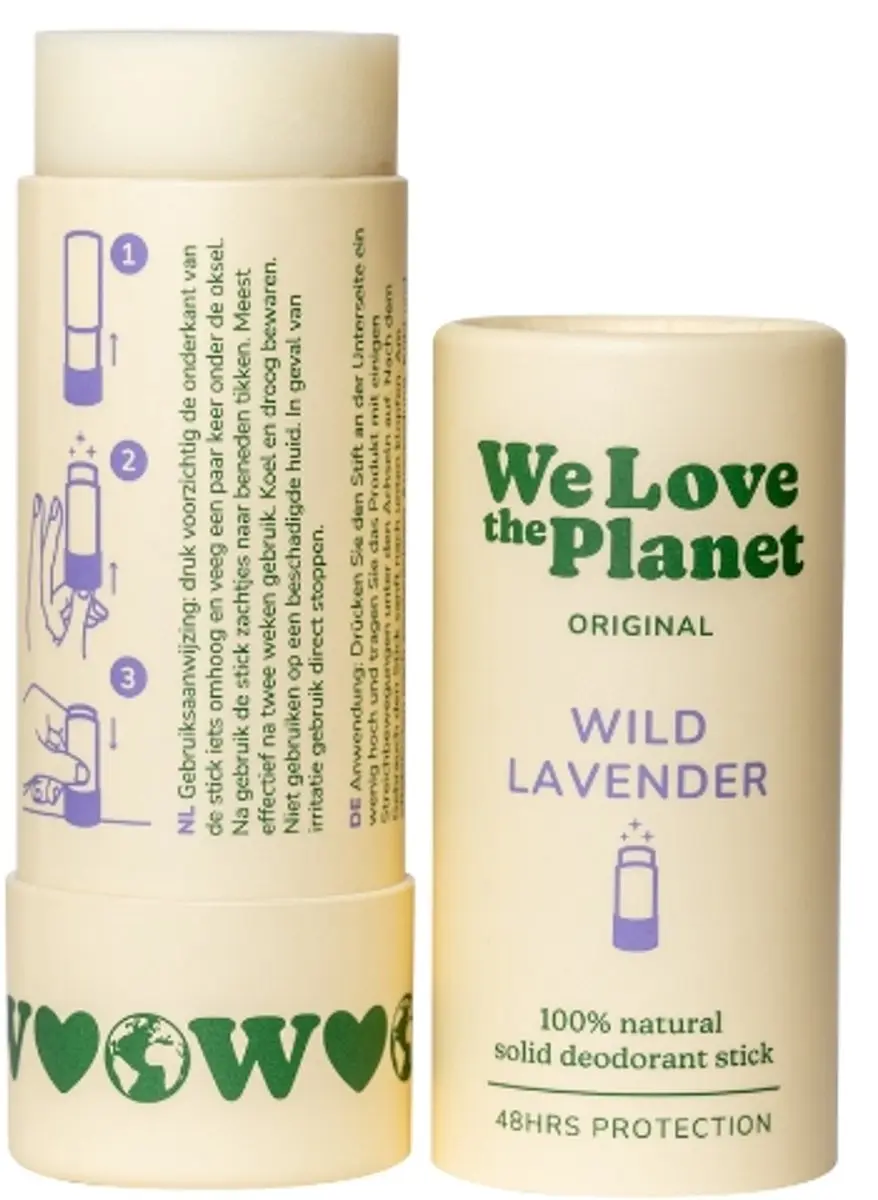 We Love The Planet Wild Lavender Deodorant Stick 40g