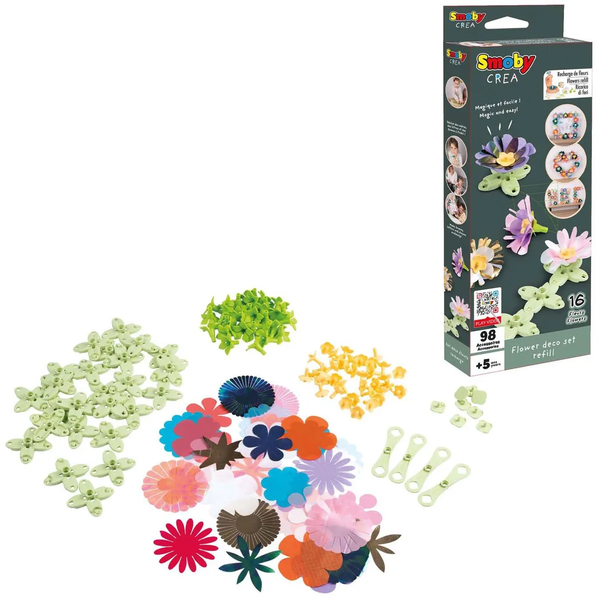 Smoby 1440874 Creatieve Bloemenvulling - Multicolor