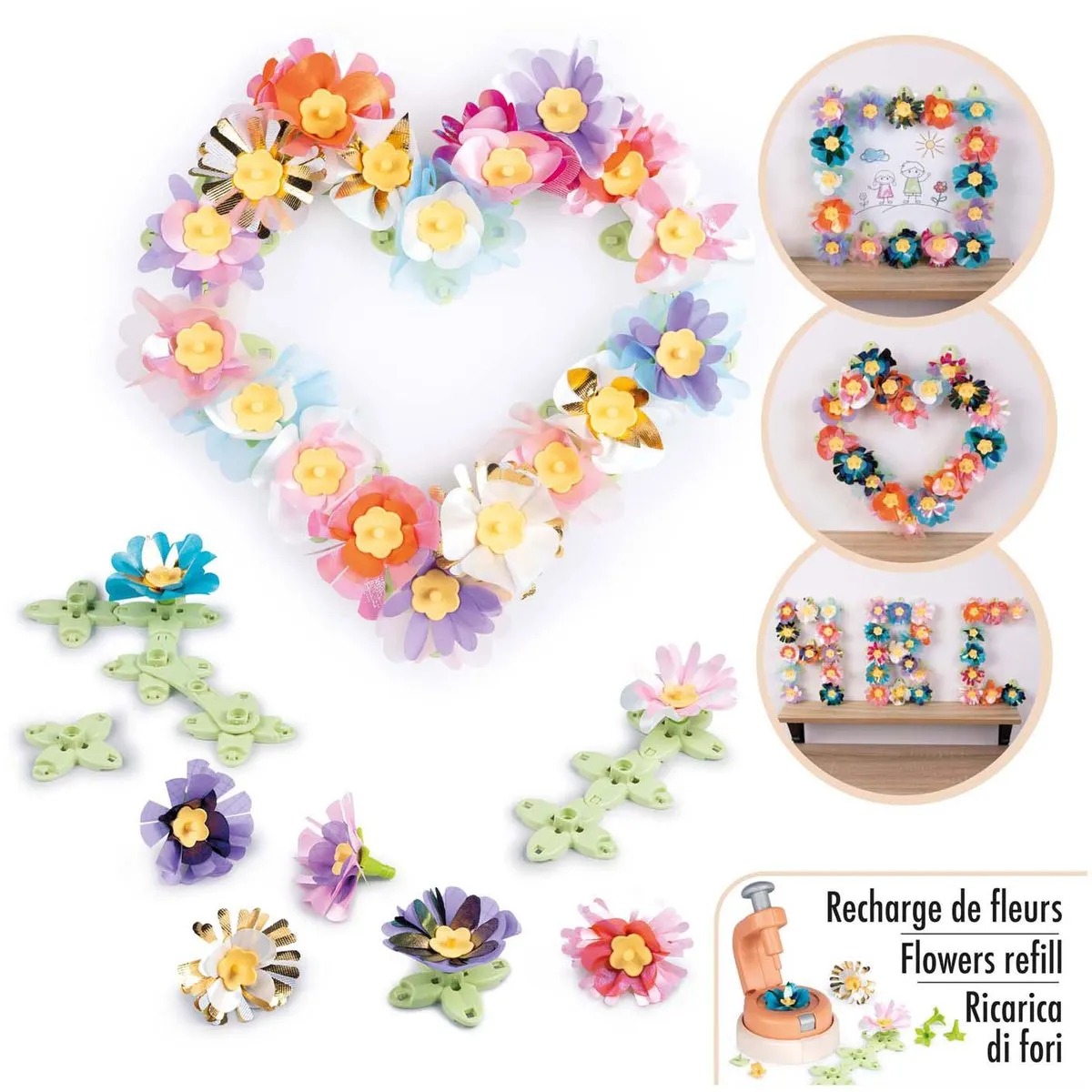Smoby 1440874 Creatieve Bloemenvulling - Multicolor - afbeelding 6 van 6