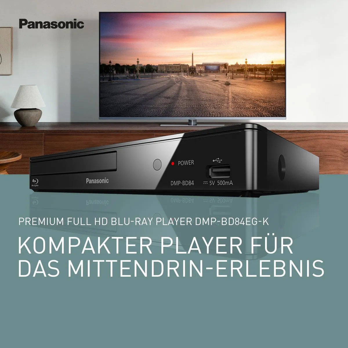 Panasonic DMP-BD84EG-K Blu-rayspeler - Zwart