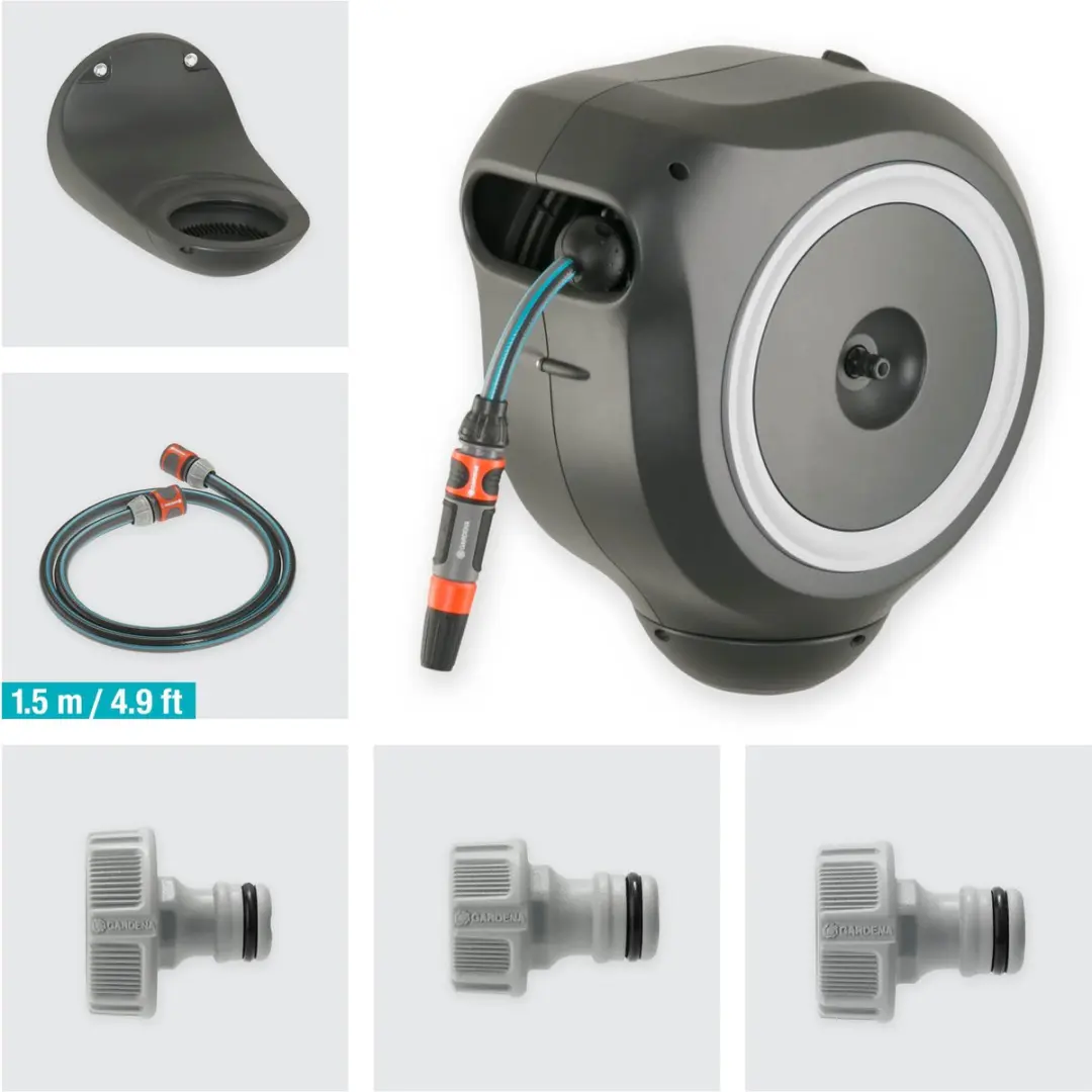 Gardena Wandslangenbox RollUp M 20m - Ø11mm