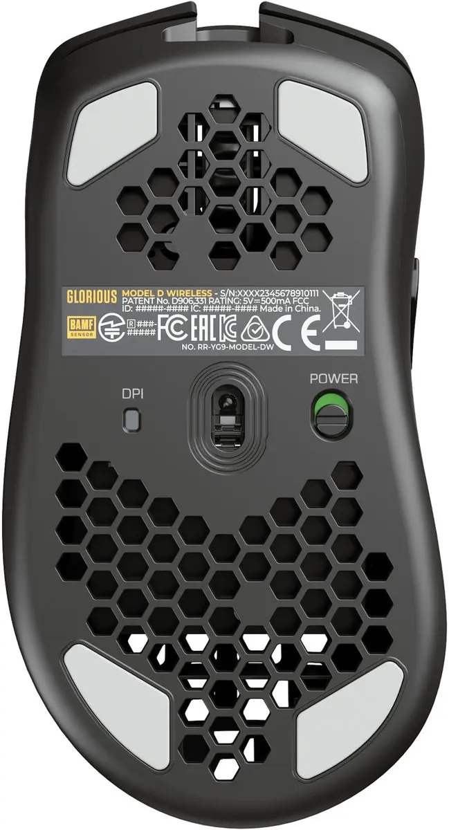 Glorious Gaming Model D Wireless GLO-MS-DW-MB - 19.000 DPI - Zwart