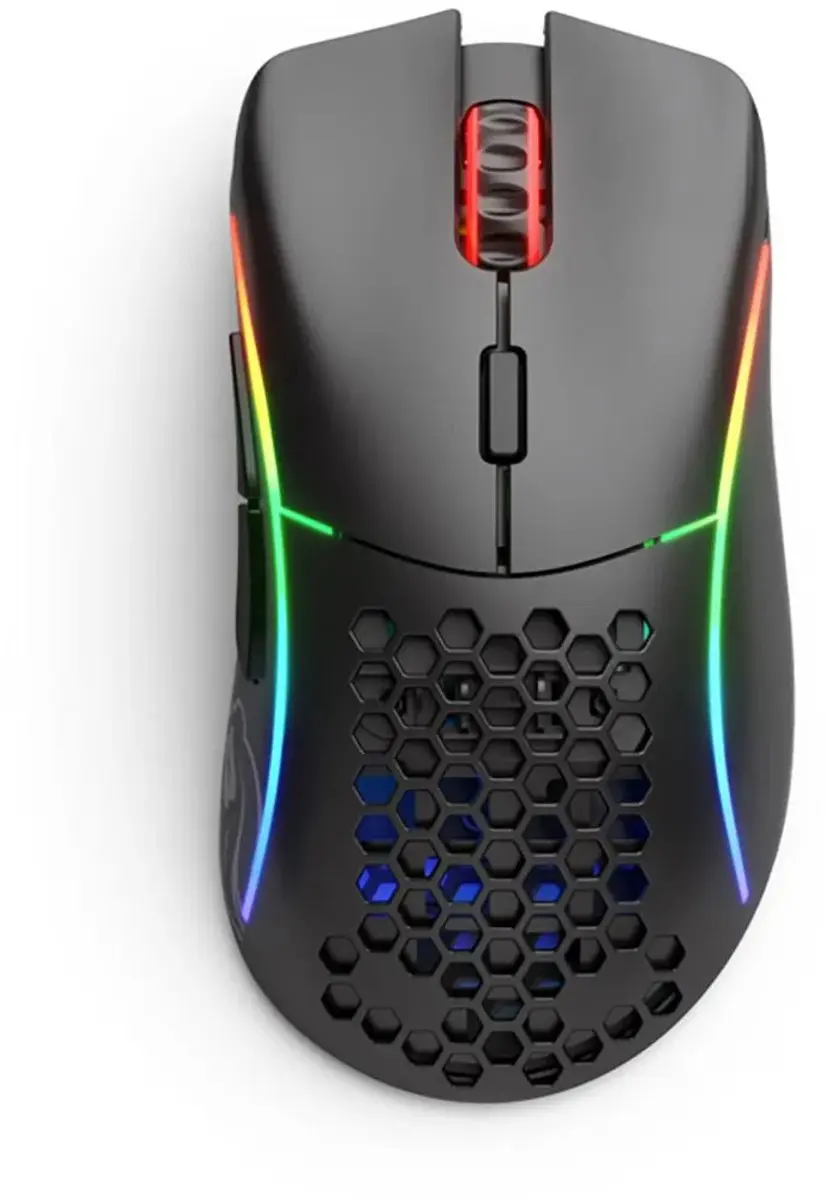 Glorious Gaming Model D Wireless GLO-MS-DW-MB - 19.000 DPI - Zwart