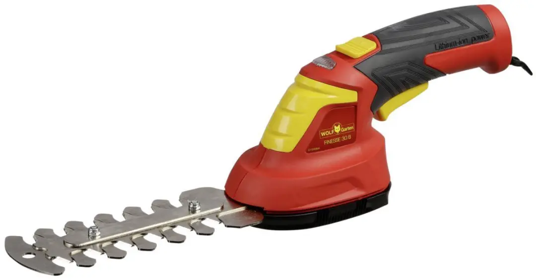 WOLF-Garten Accubuxusschaar Finesse PW30 - 15cm - Rood/Geel