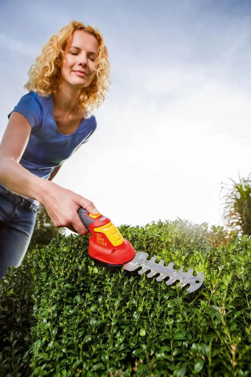 WOLF-Garten Accubuxusschaar Finesse PW30 - 15cm - Rood/Geel