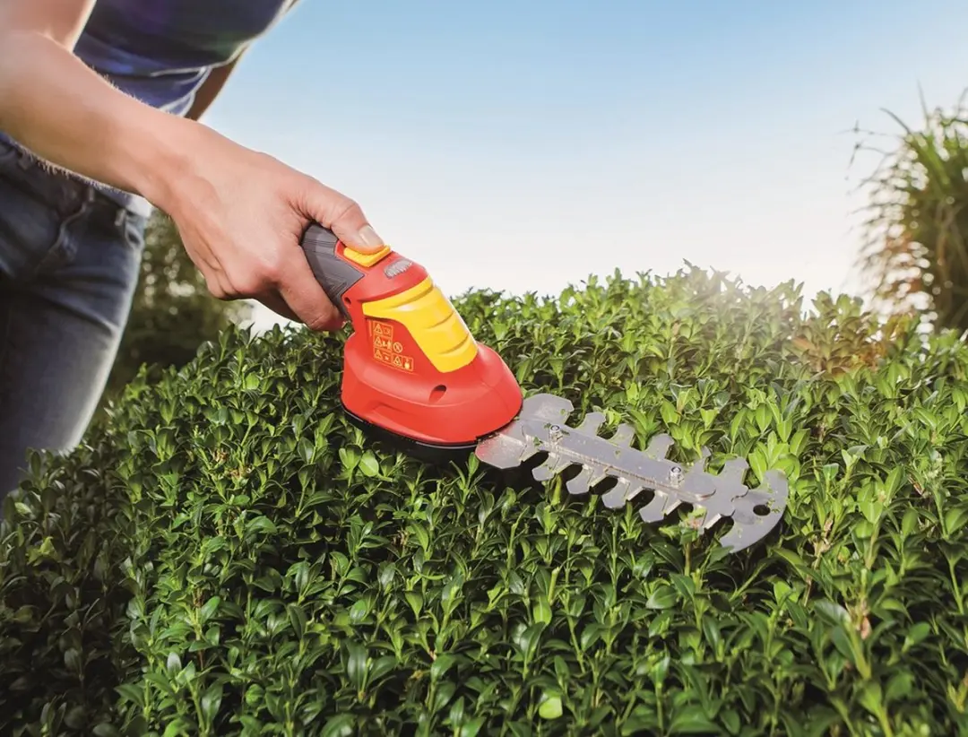 WOLF-Garten Accubuxusschaar Finesse PW30 - 15cm - Rood/Geel