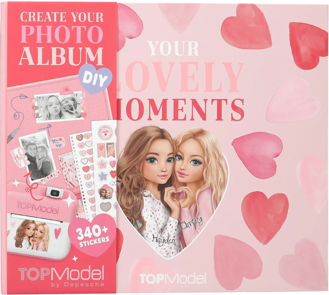 Depesche TOPModel DIY Fotoalbum - 32 Pagina's Roze