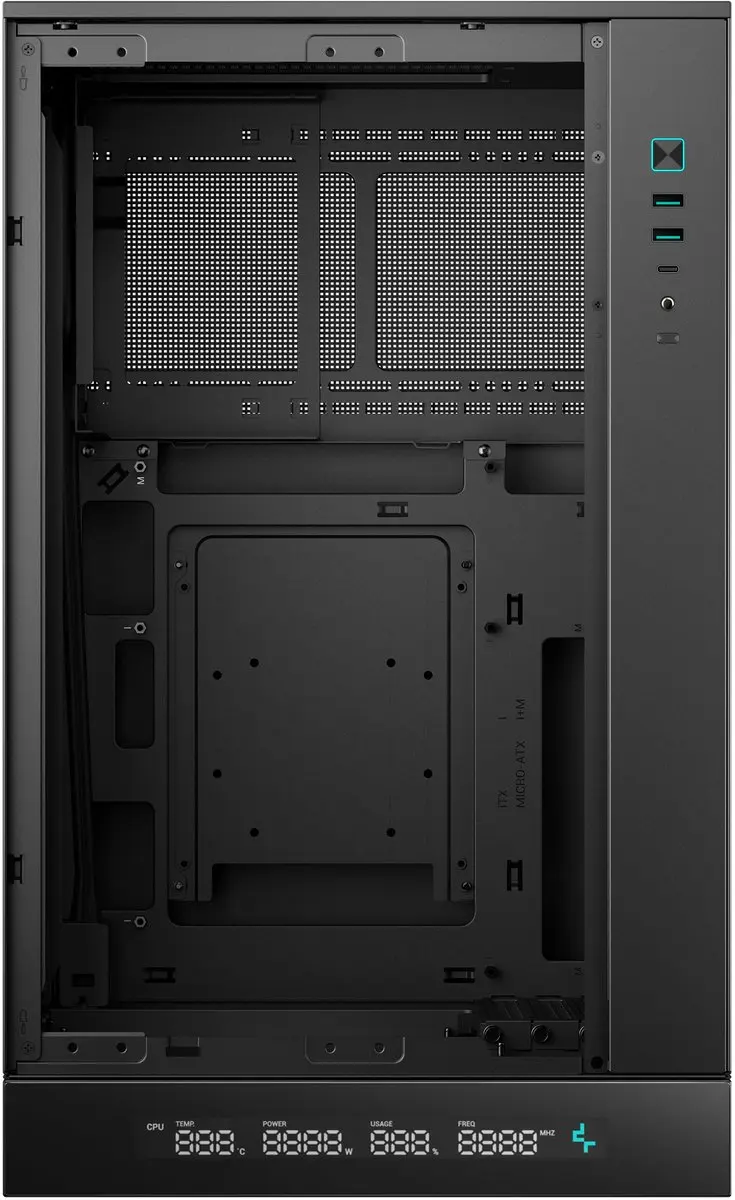 DeepCool CH270 Midi Tower Behuizing - Zwart