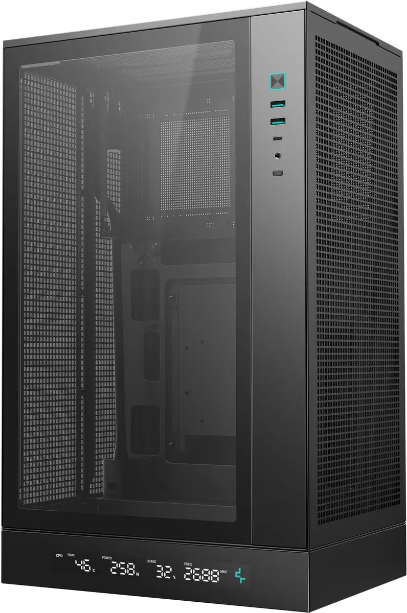 DeepCool CH270 Midi Tower Behuizing - Zwart