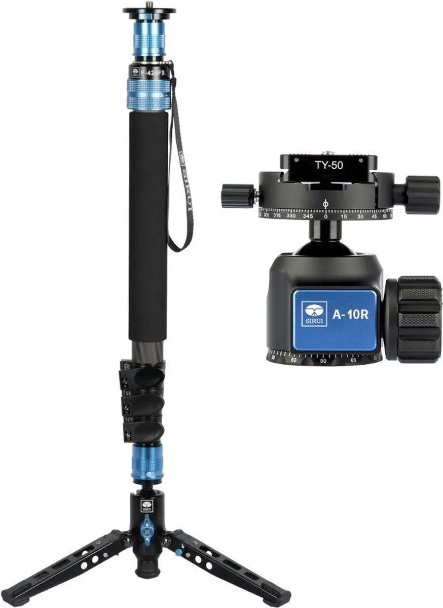 Sirui P-424FS+VA10 Monopod Videokop
