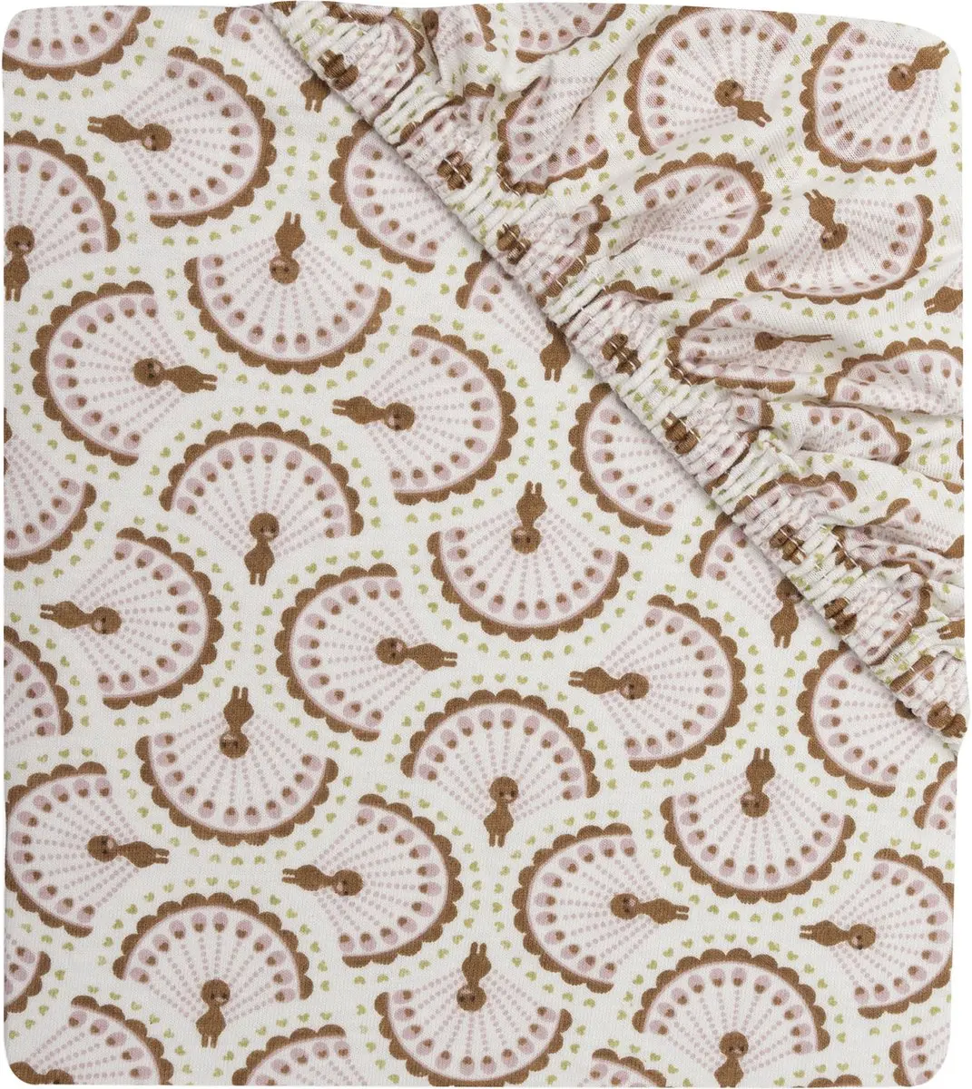 Jollein Hoeslaken Jersey 70/75x140/150cm Soft Plumes