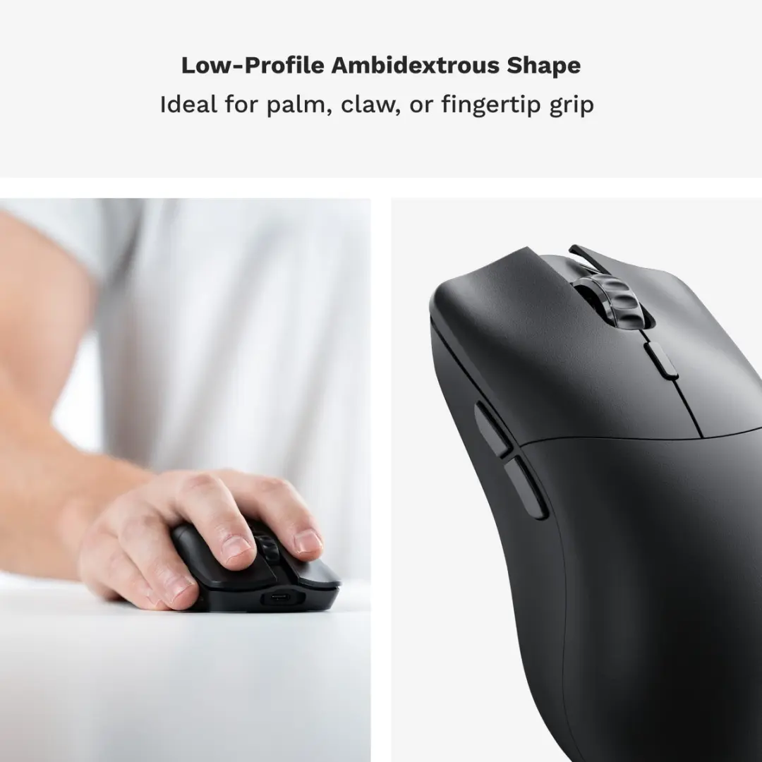 Glorious Model O 2 Pro Wireless Gaming Muis - Zwart
