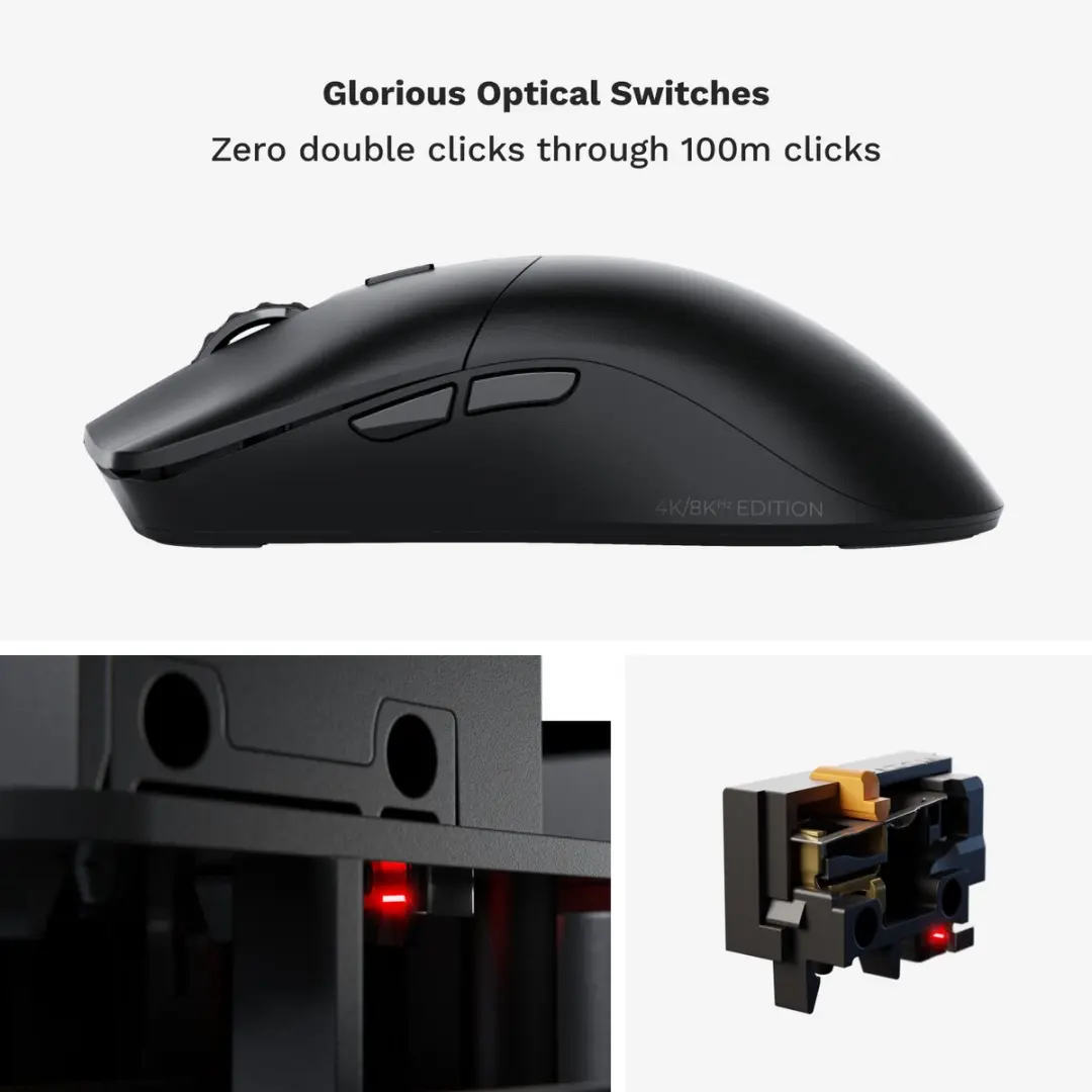 Glorious Model O 2 Pro Wireless Gaming Muis - Zwart