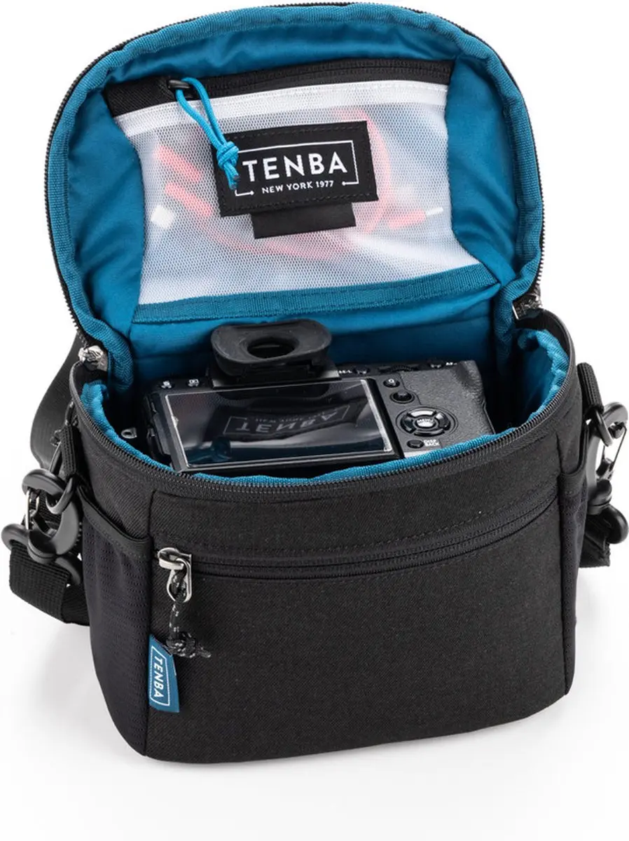 Tenba Skyline V2 7 Schoudertas - 2 Lenzen - Zwart