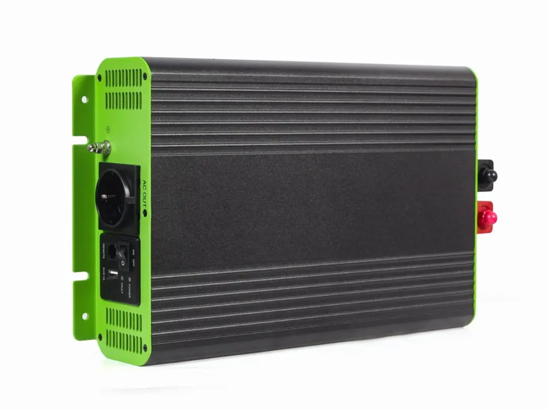 Energenie EG-PWC-PS2000-01 Omvormer 2000W - Zwart/ Groen