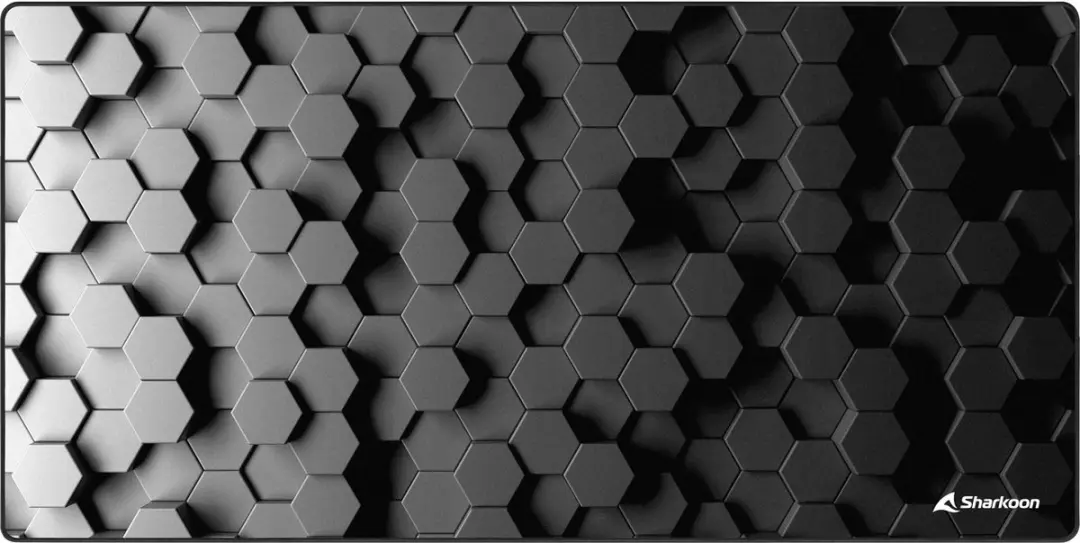 Sharkoon SKILLER SGP30 Big Hex Game-muismat - Zwart
