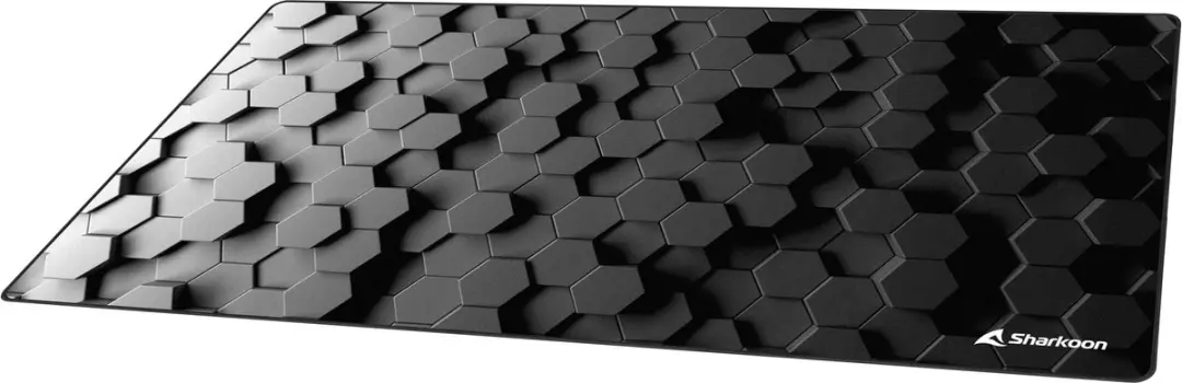 Sharkoon SKILLER SGP30 Big Hex Game-muismat - Zwart