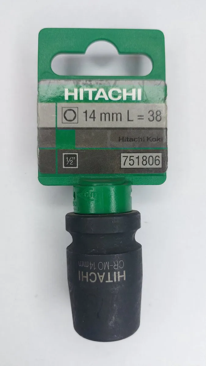 Hikoki Krachtdop 14mm - 38mm - Zwart