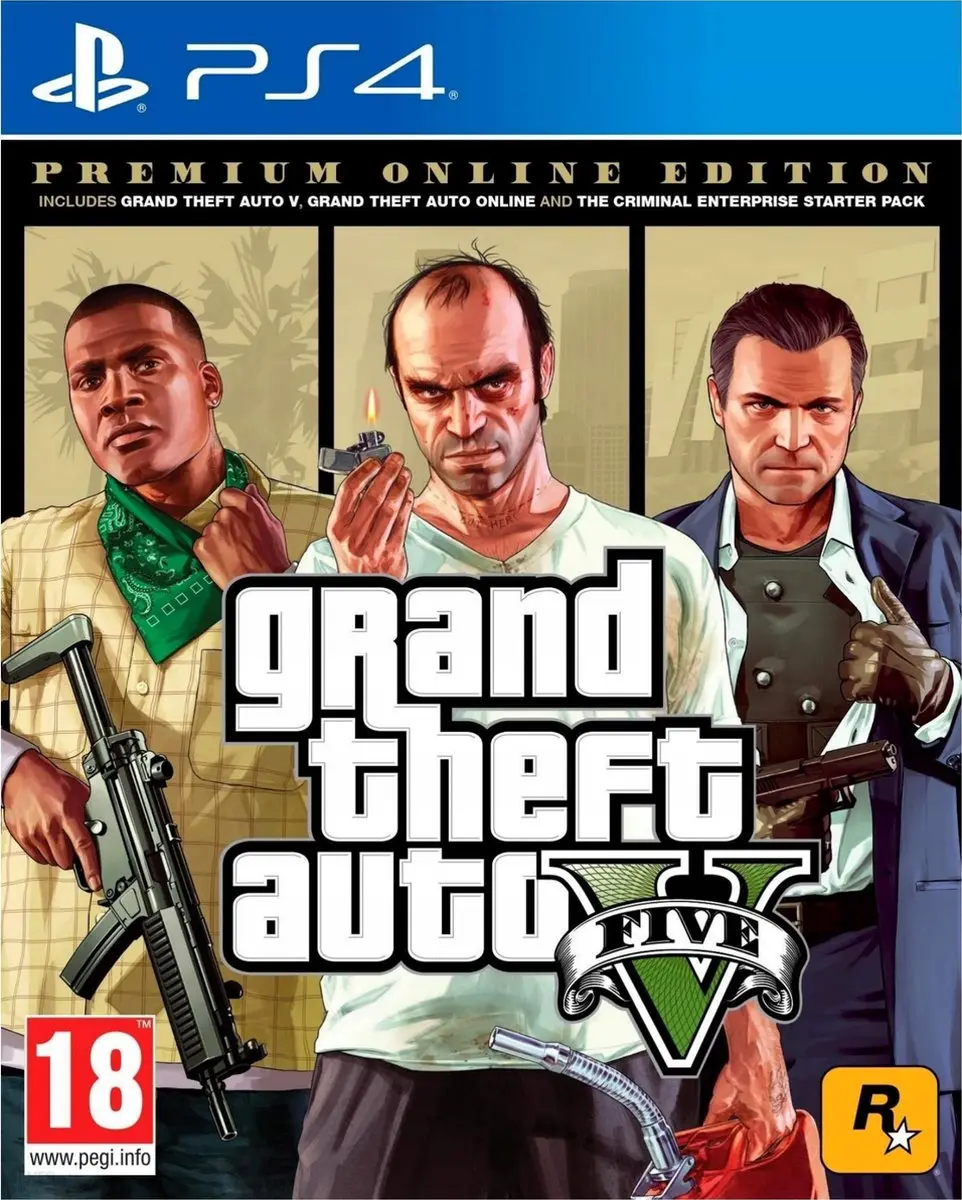 Rockstar Grand Theft Auto V Premium Edition