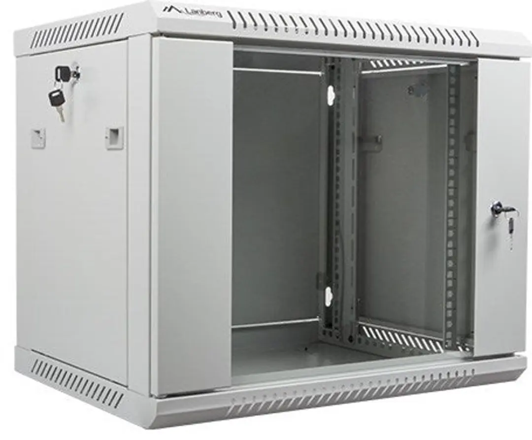 Lanberg 19 Inch Wandrack 9U WF01-6409-10S - Grijs