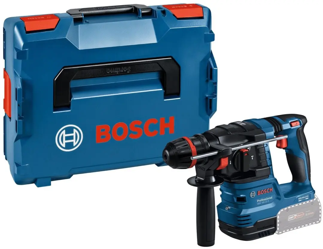 Bosch Professional GBH 18V-22 X Accu Combihamer SDS-Plus - 2,0J - L-Boxx - afbeelding 6 van 6