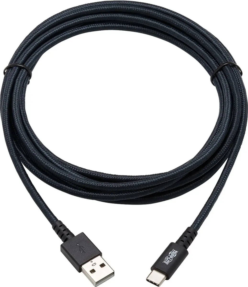 Tripp Lite U038-010-GY-MAX USB-C Kabel - Grijs 3m