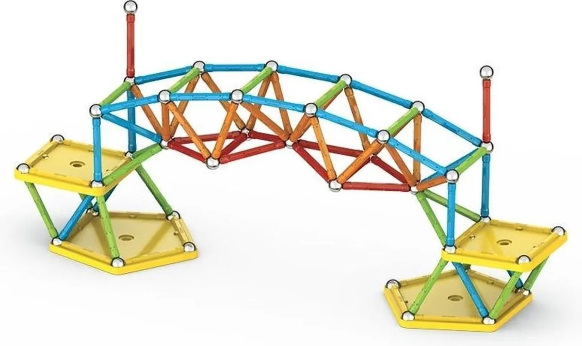 Geomag Super Color Recycled 142-delig - Multikleur