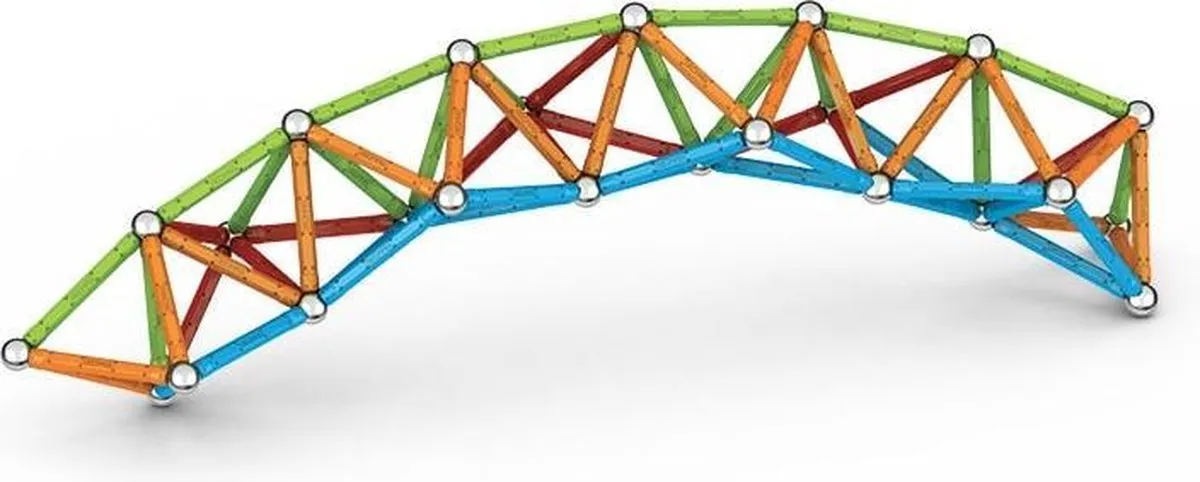 Geomag Super Color Recycled 142-delig - Multikleur