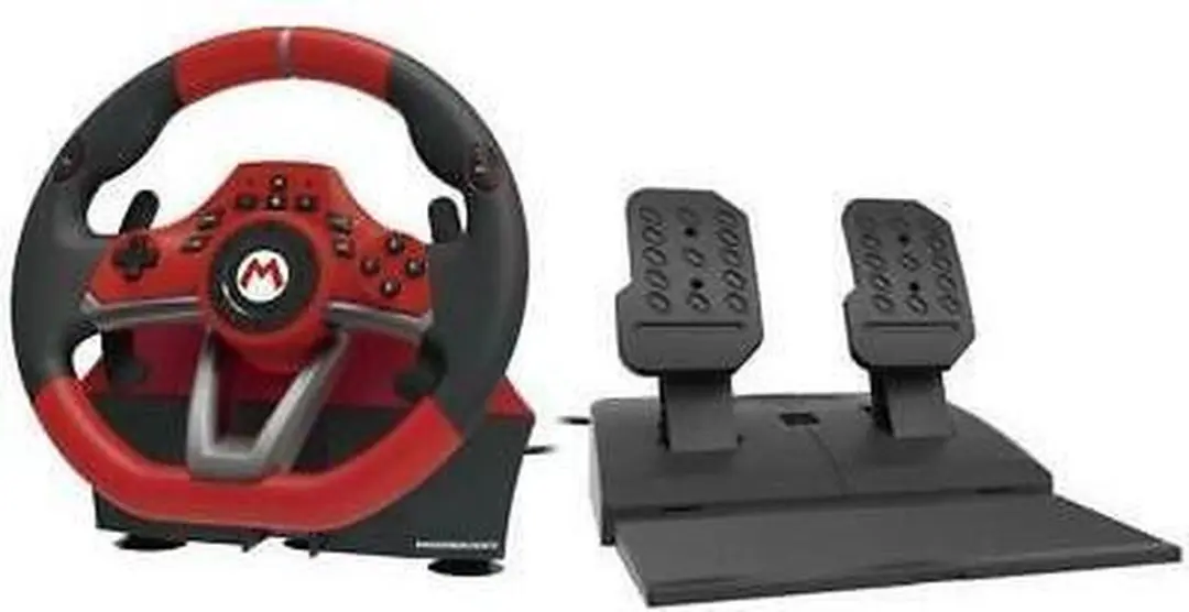 HORI Mario Kart Racing Wheel Pro Deluxe - Nintendo Switch - 28cm - 2 Pedalen