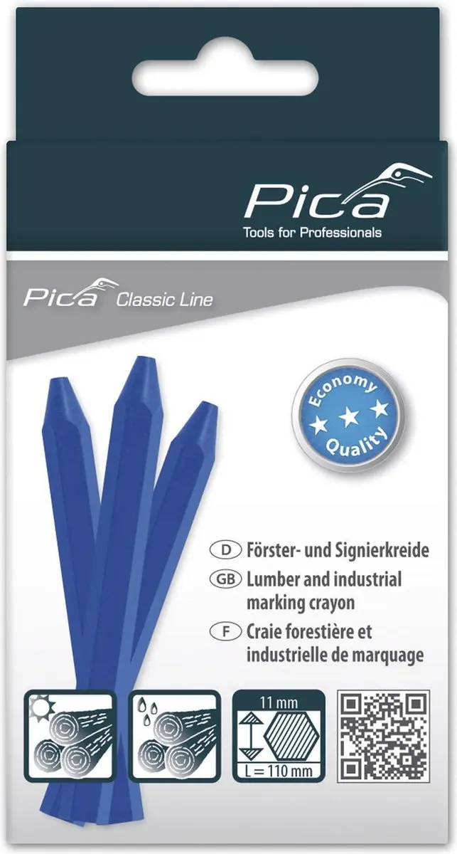 Pica 591/41 Markeerkrijt Eco 12 Stuks